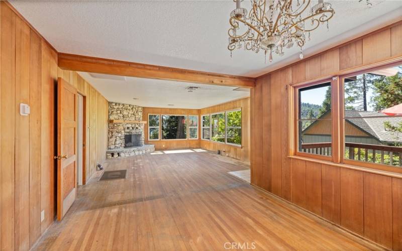 dining room towards living room