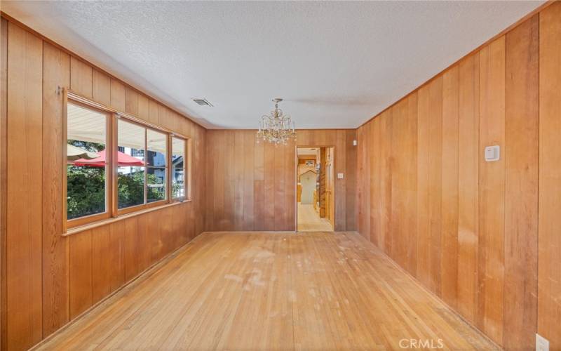 dining room towards kitchen