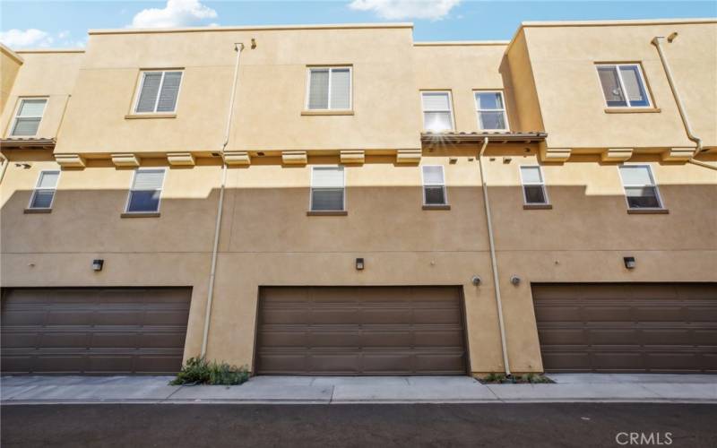 Garage exterior