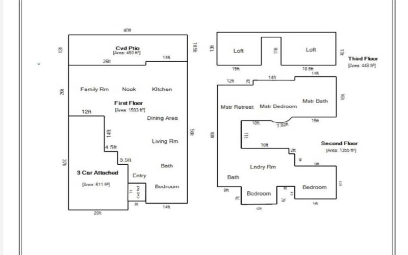 Floorplan all 3 stories