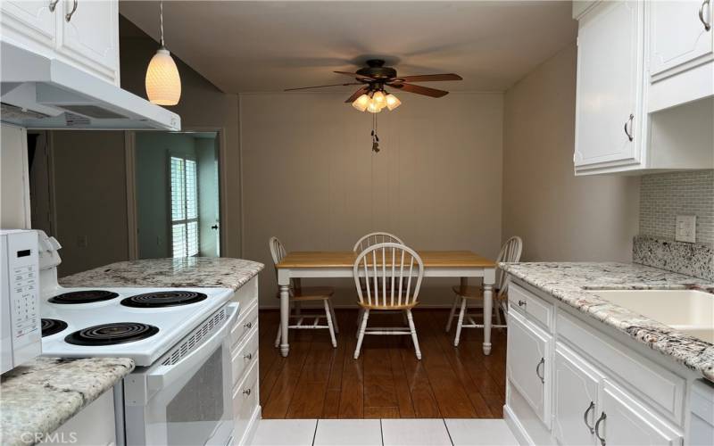 Dining Room just off the Kitchen