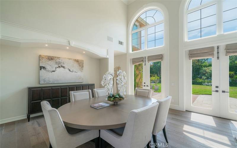 Dining area in Great Room