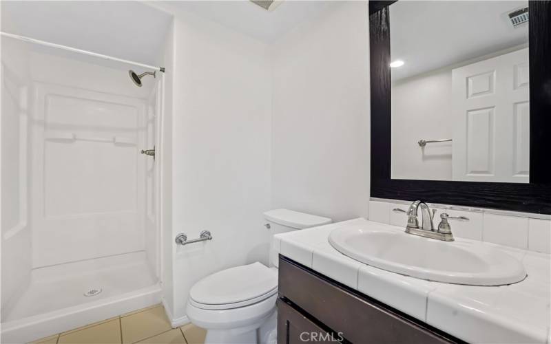 1st level full bathroom