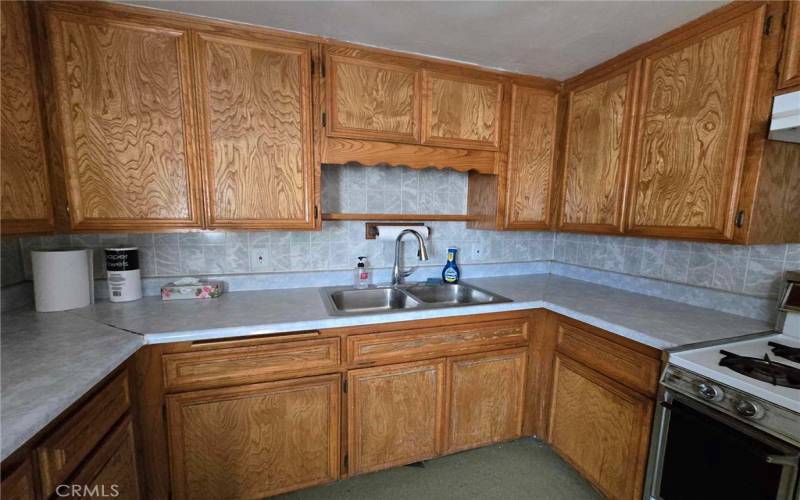 Kitchen of front house.