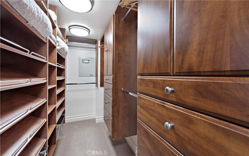 master walk-in closet