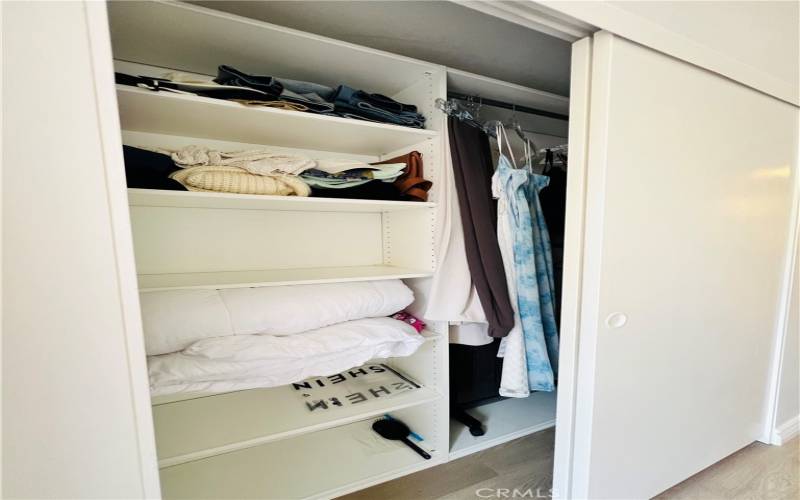 Main closets