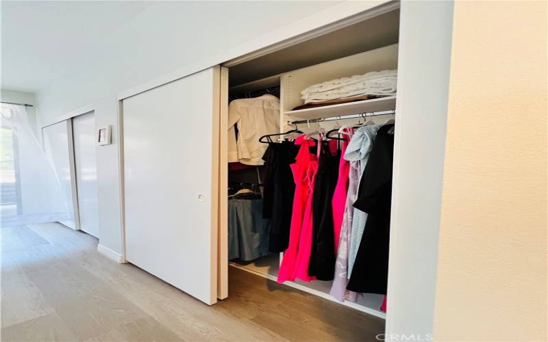 Main closets