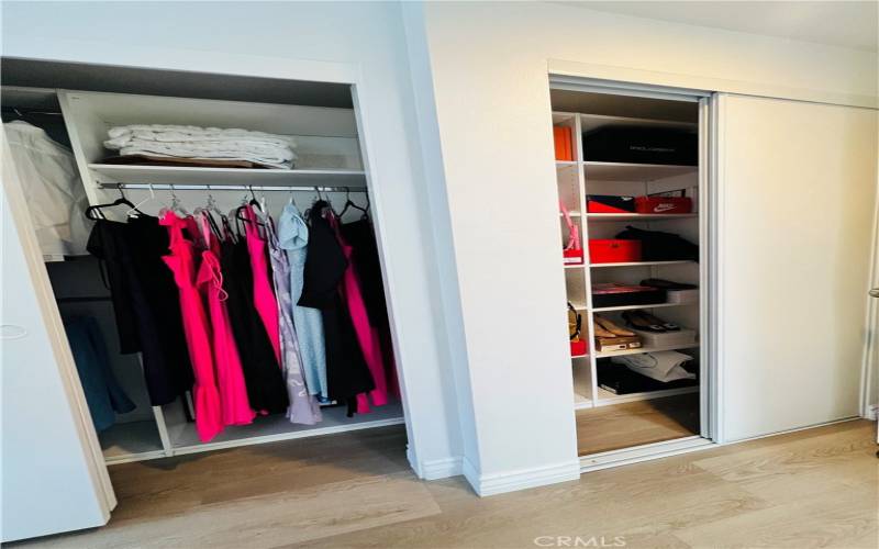 Main closets