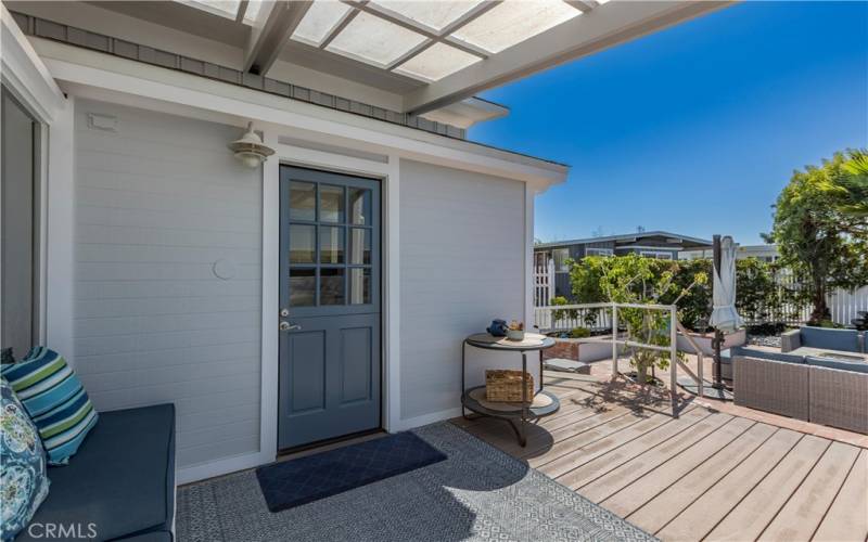 New Exterior Paint - Lovely Dutch door too!