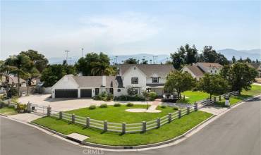 Front of the gated Estate with Circular driveway!