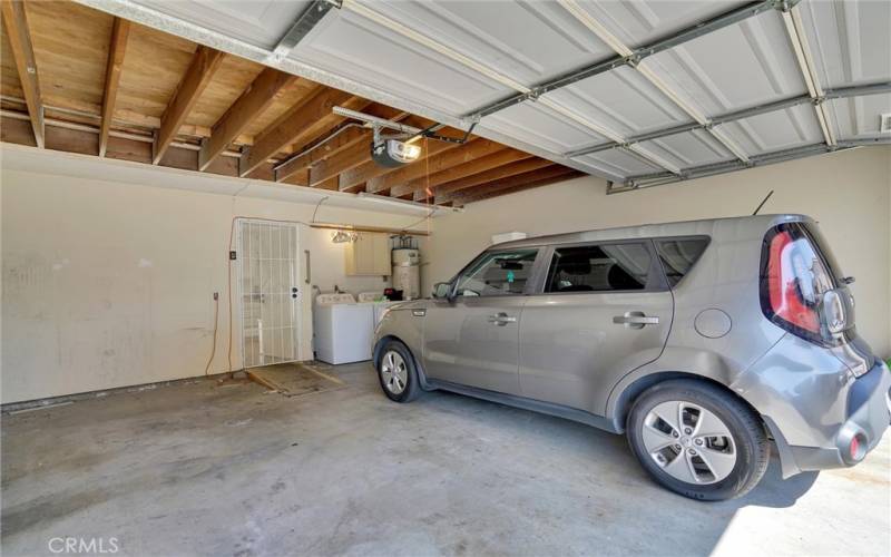 Two-Car Garage from entry