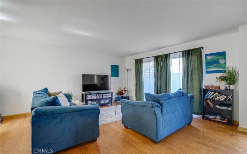 Living Room from Interior Stairwell