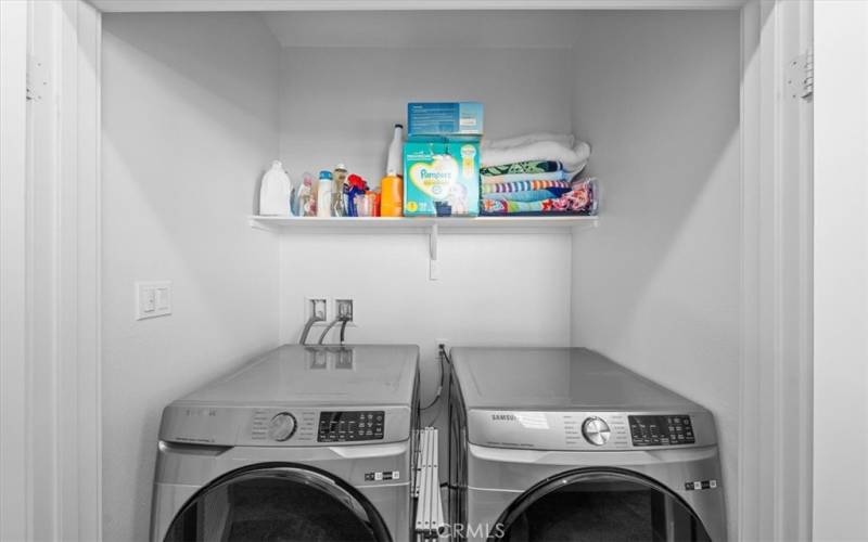 Side by side Washer Dryer