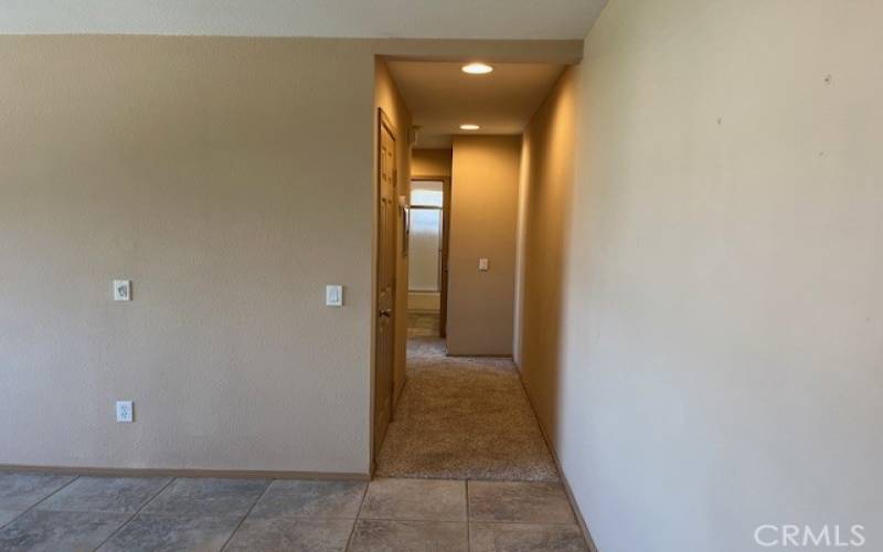 Hallway to Bedrooms and Bathroom