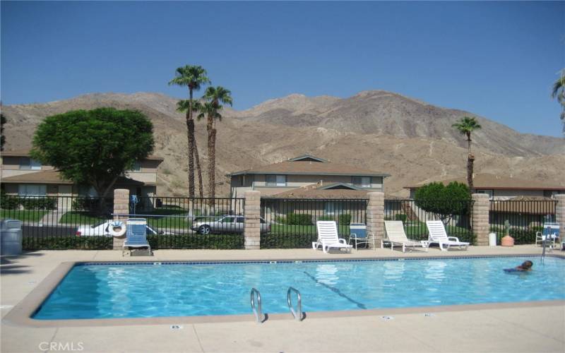 View of Mountains from Pool area