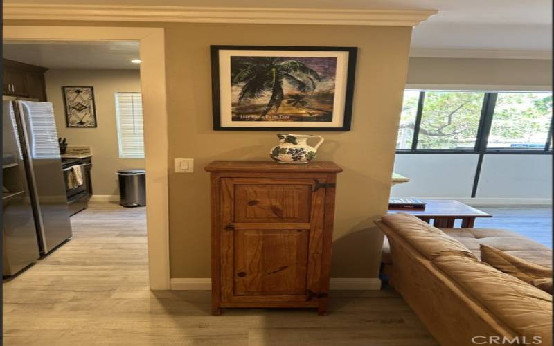 Dining Area with View of Kitchen