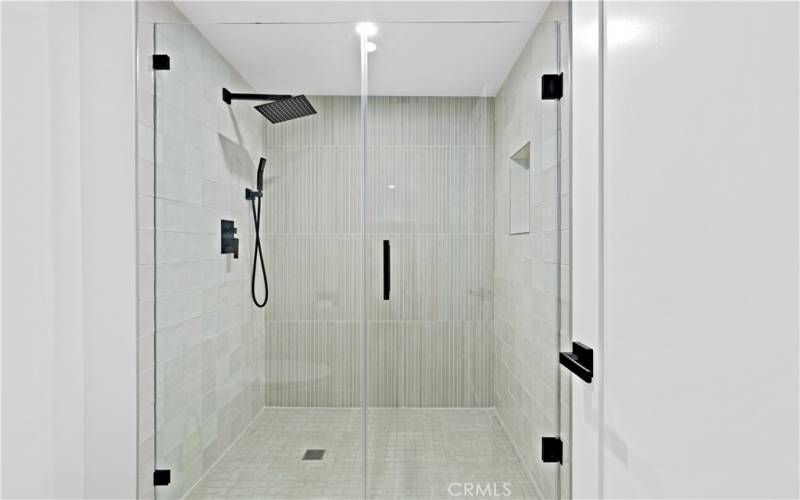 Upstairs Walk-In Shower