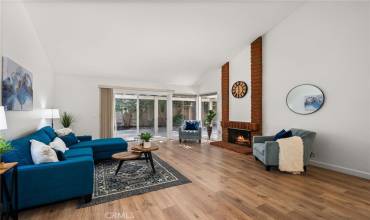 Open Living area with plenty of natural light