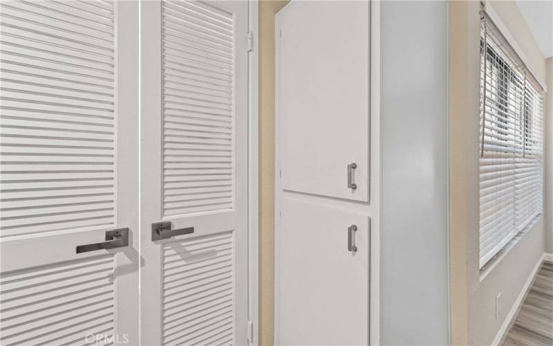 Linen Closet off Primary Bathroom