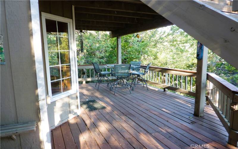 Park of the main deck is covered by the Master Deck above.