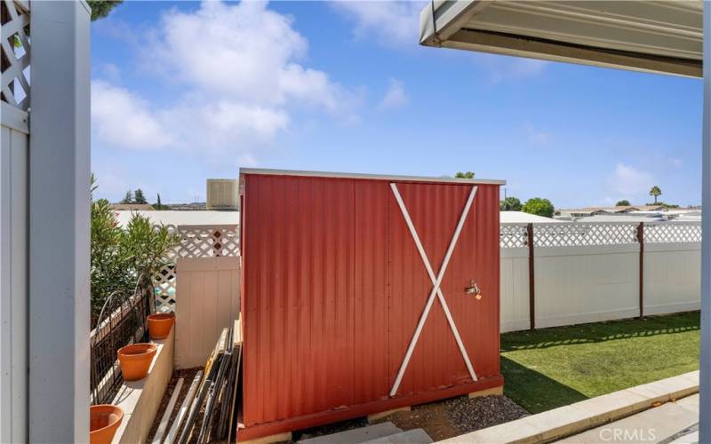 Additional Storage Shed