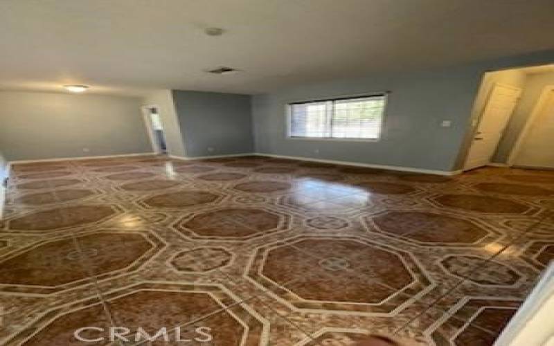 Living Room to dining area