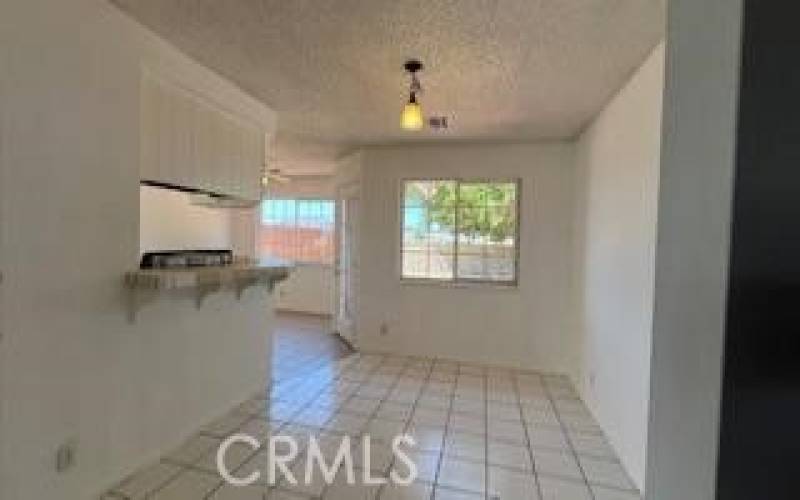 formal dining area