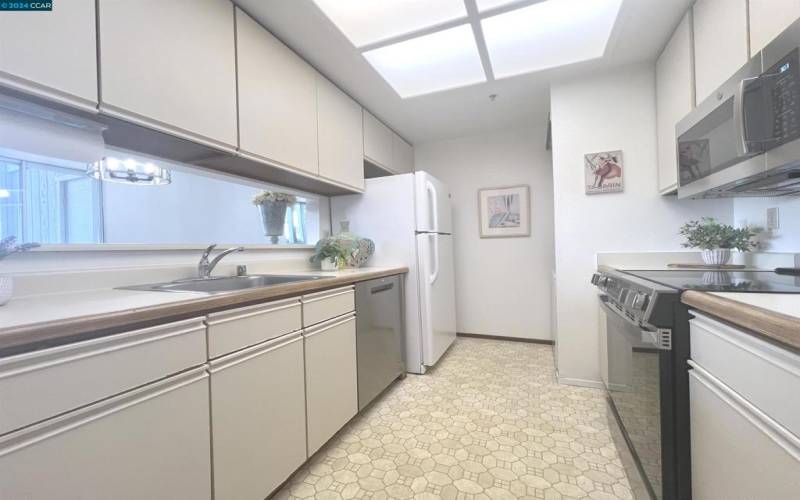 Kitchen with Stainless Steel Appliances