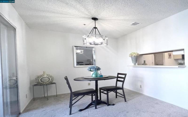 Dining Area with Patio Access