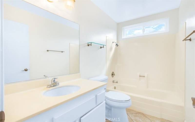 Shared Upstairs Bathroom