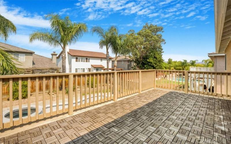 Deck off Primary bedroom