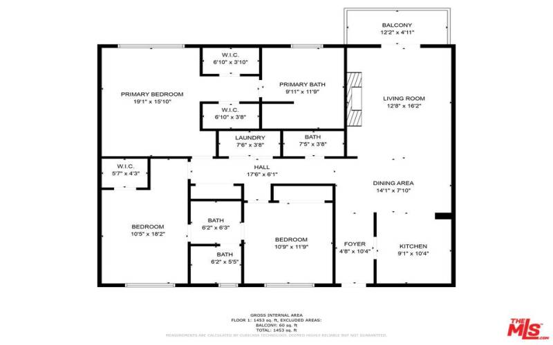 Fllorplan Approx. measurements