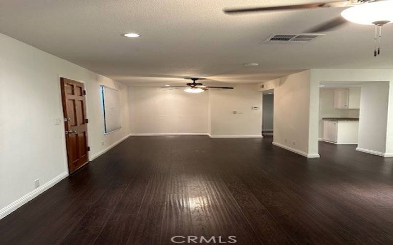 Hallway leading to bedrooms