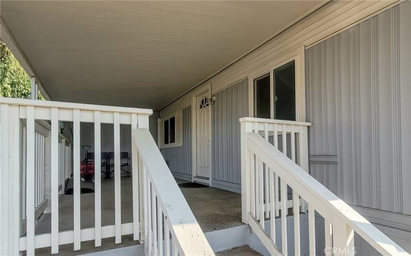 Front Porch Entrance