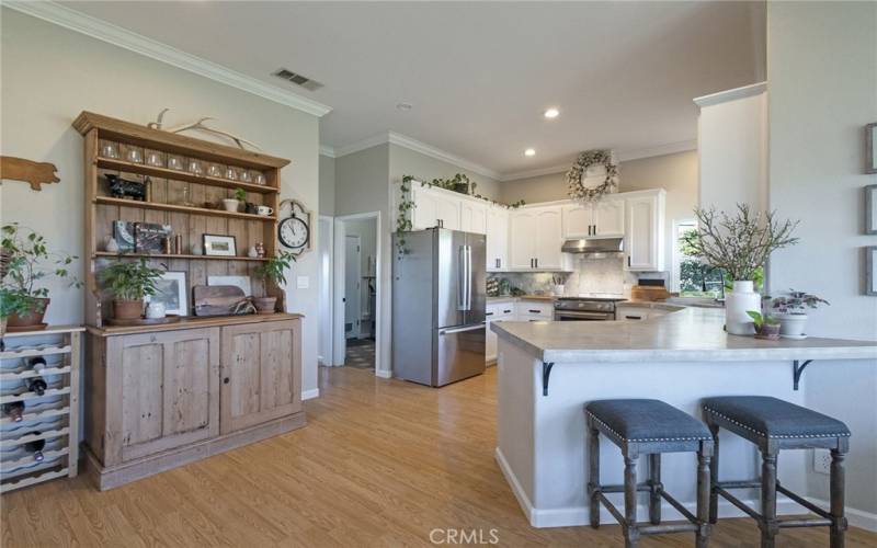 Remodeled Kitchen with Breakfast Bar