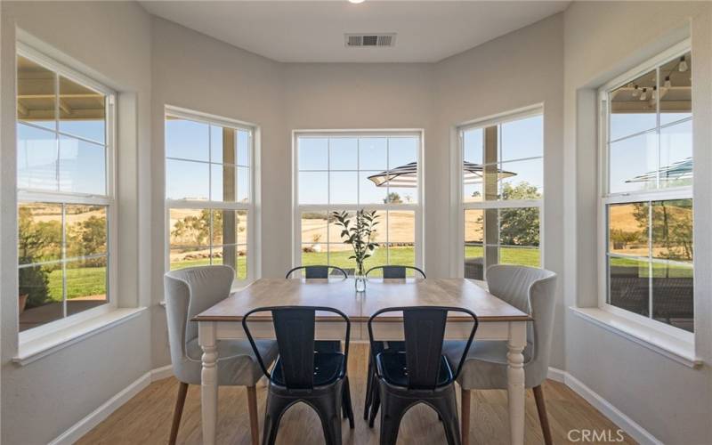 Dining Area with Views!