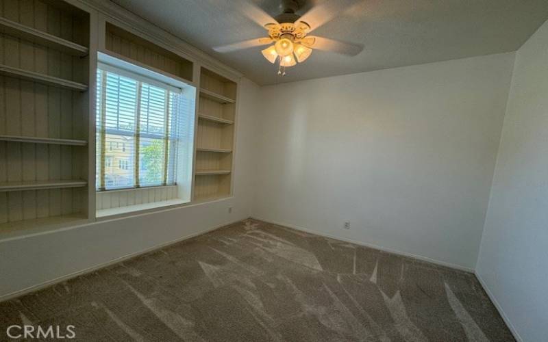 Bedroom #1 with built in cabinetry