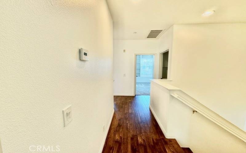 Upstairs bedroom hallway