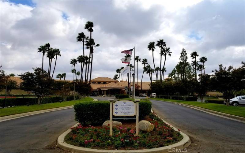 Entrance to Main Clubhouse