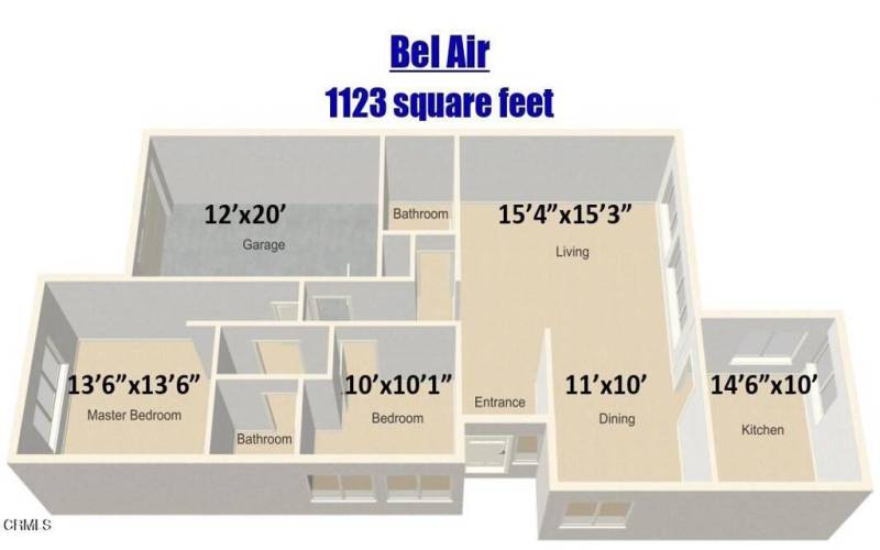 Bel Air floorplan