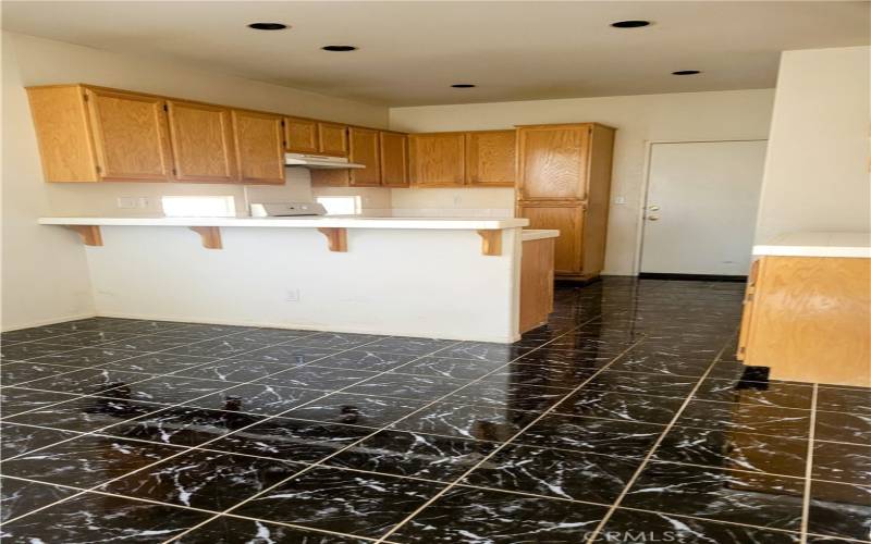 Kitchen and Dining Area