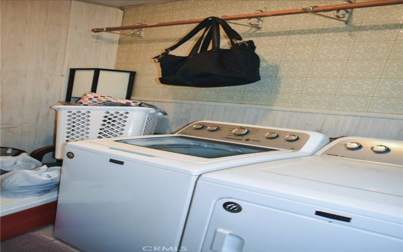 Laundry area