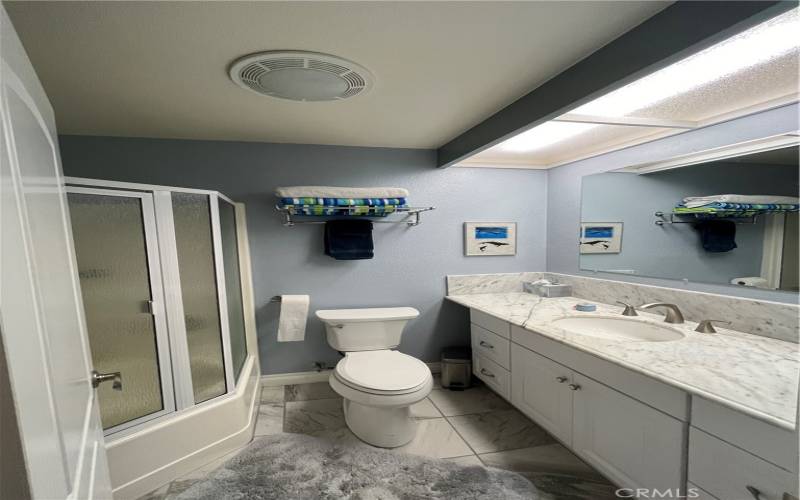 primary bathroom remodeled approx 5 years ago