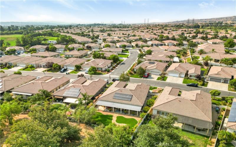 Aerial View of Neighborhood