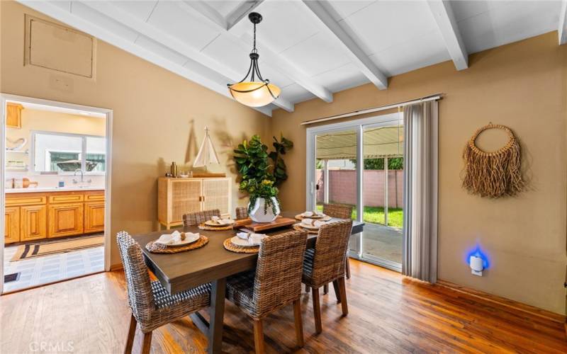 High Ceilings and Hardwood Flooring