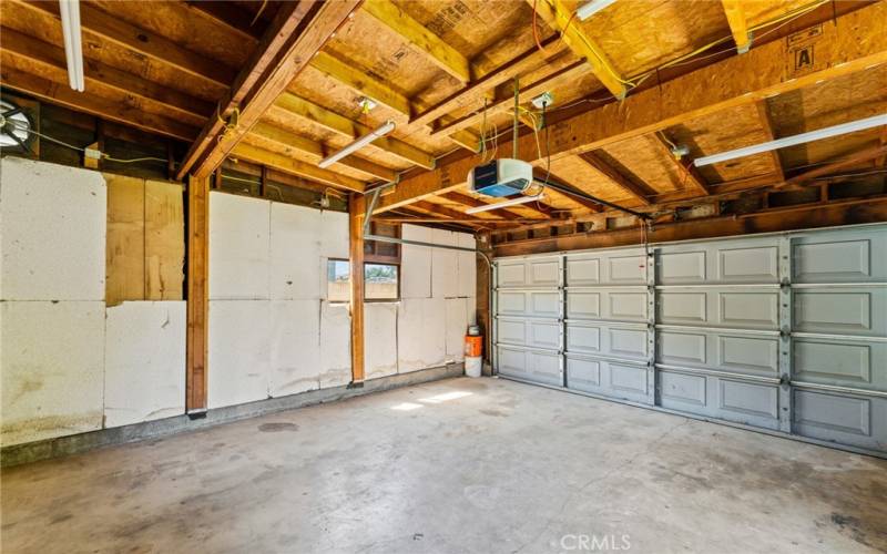 Washer & Dryer Hook Ups in Garage