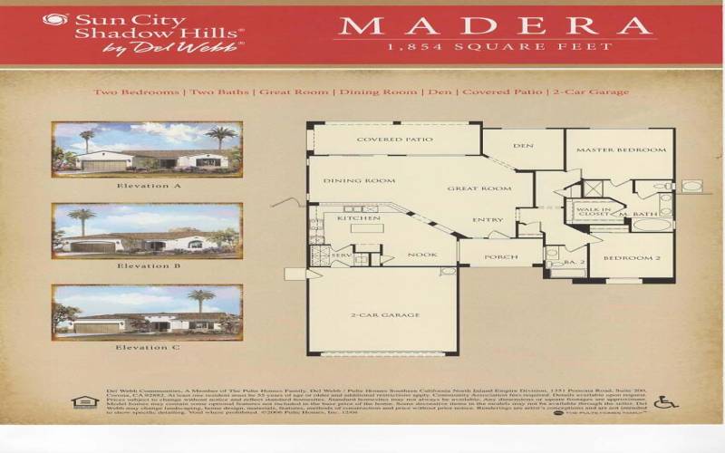 Floor plan - Madera