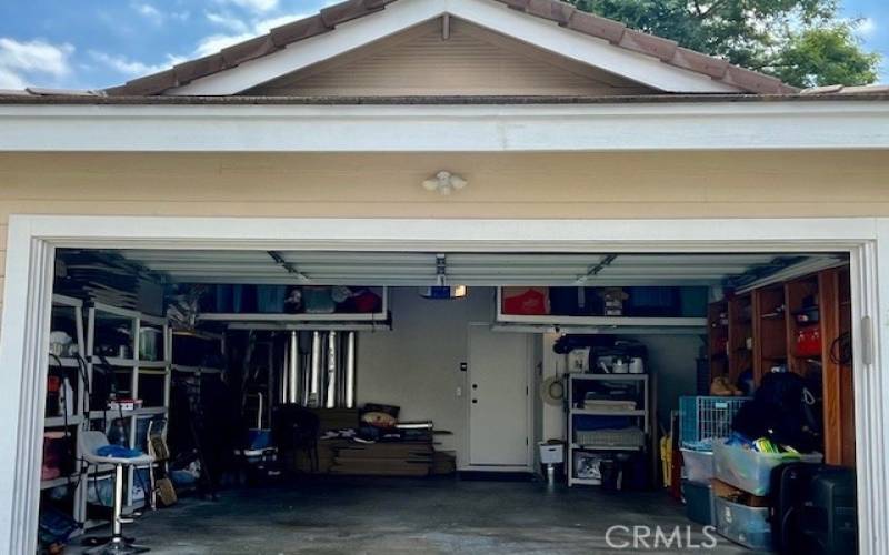 GARAGE WITH TESLA CHARGING SYSTEM