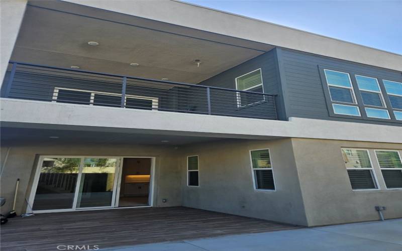 First Floor Porch and 2nd Floor Covered Deck