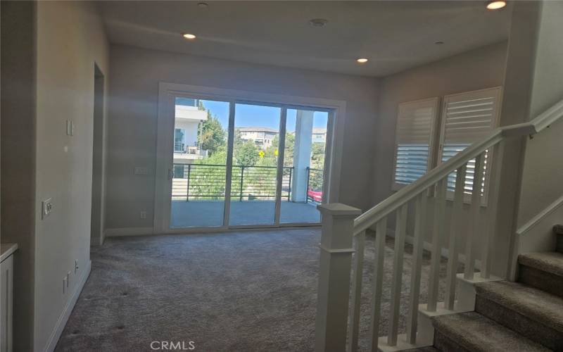 2nd Floor Covered Deck and Loft